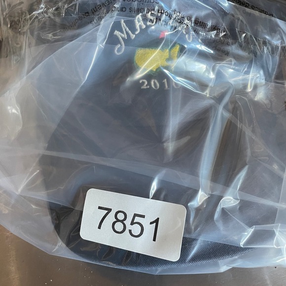 Masters 2010 Hat Cap Navy Blue Golf American Needle Adjustable Augusta National - Picture 8 of 8